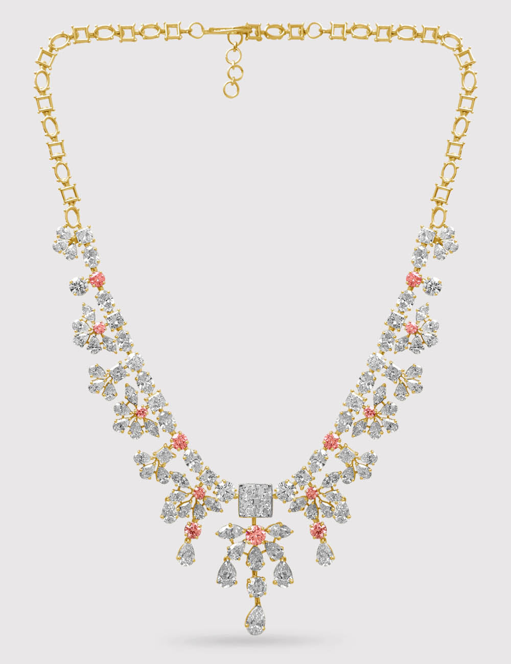 Lumina Regalia Diamond Necklace 41.28 carat FG-VVS