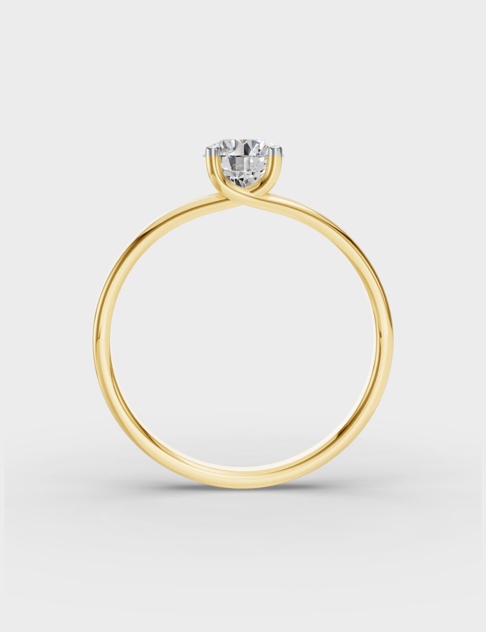 Brilliant Cut Solitaire Ring 52 cents FG-VVS