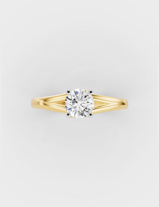 Brilliant Cut Solitaire Ring 52 cents FG-VVS
